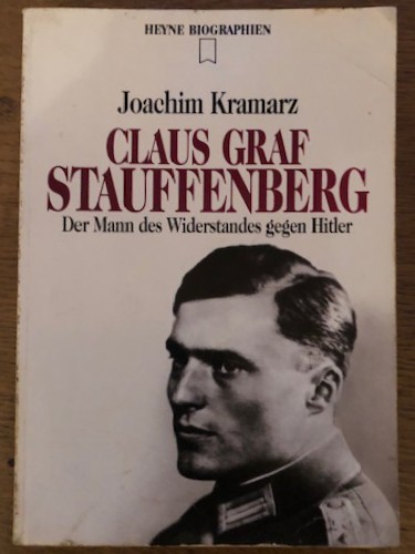 Buchdeckel Claus Graf Stauffenberg