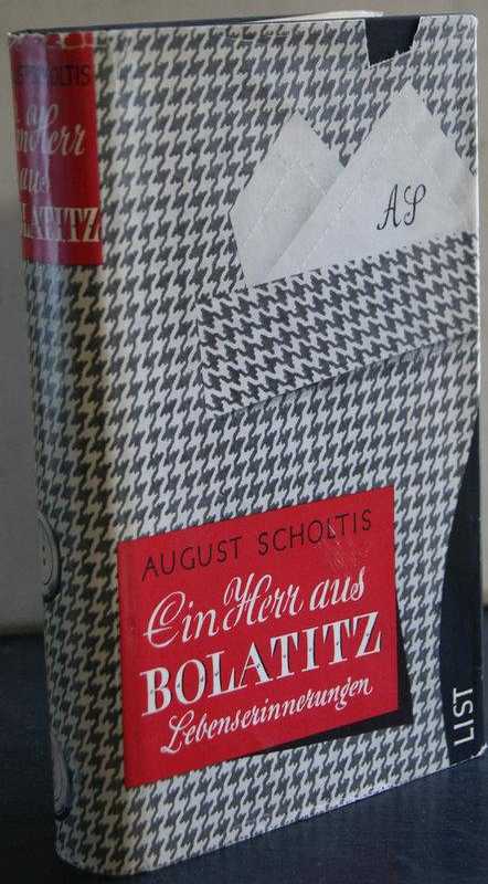 Cover des Buches 'Ein Herr aus Bolatitz' von August Scholtis