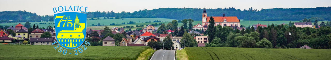 Panorma der Gemeinde Bolatitz - 775 Jahre